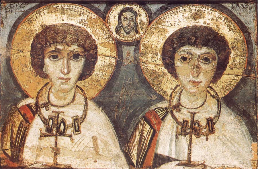 unknow artist Saint Sergius and Saint Bacchus